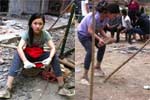 汶川地震断腿教师雅安救灾
