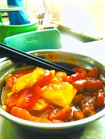 中国第九大菜系:食堂奇葩创新菜(组图)