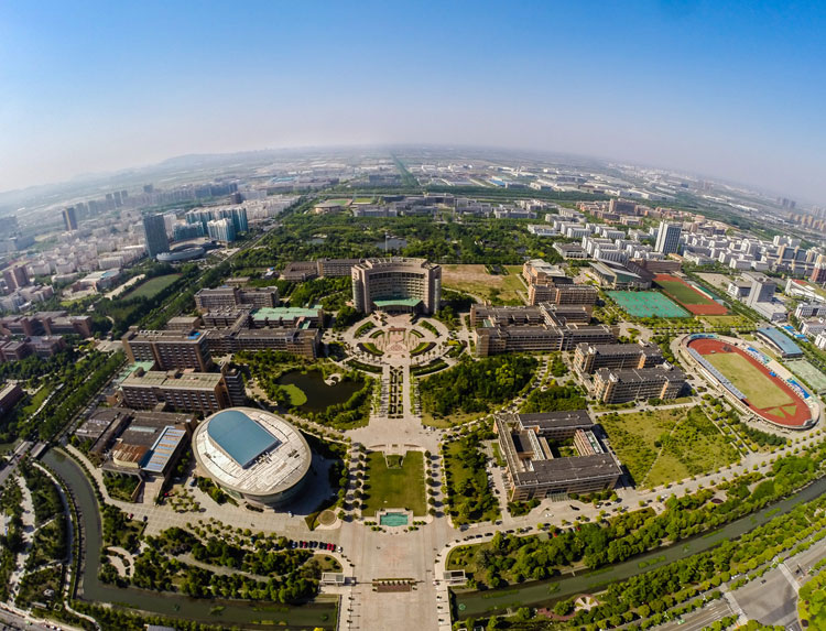 别样视角:杭州下沙13所高校航拍照【11】--教育--人民网