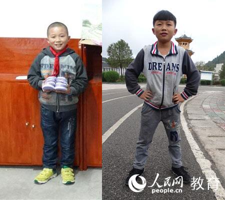 2013年，记者采访的孤儿姐弟文庆芝和文庆和也有了很大的变化。由于姐姐已经上了初中，记者只见到了在宣威小学上六年级弟弟。相比之前的瘦小，现在的文庆和看起来更健康，个头也长高了许多。