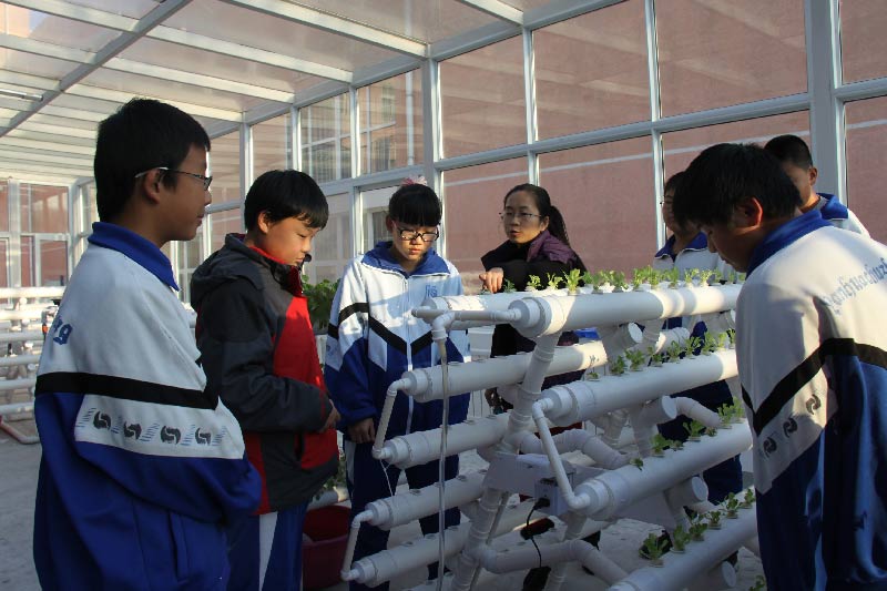 北京市东风中学:农业校本课唤起节粮意识