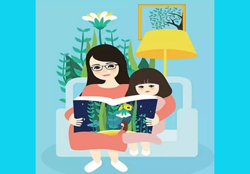 親子閱讀中培養的親情美