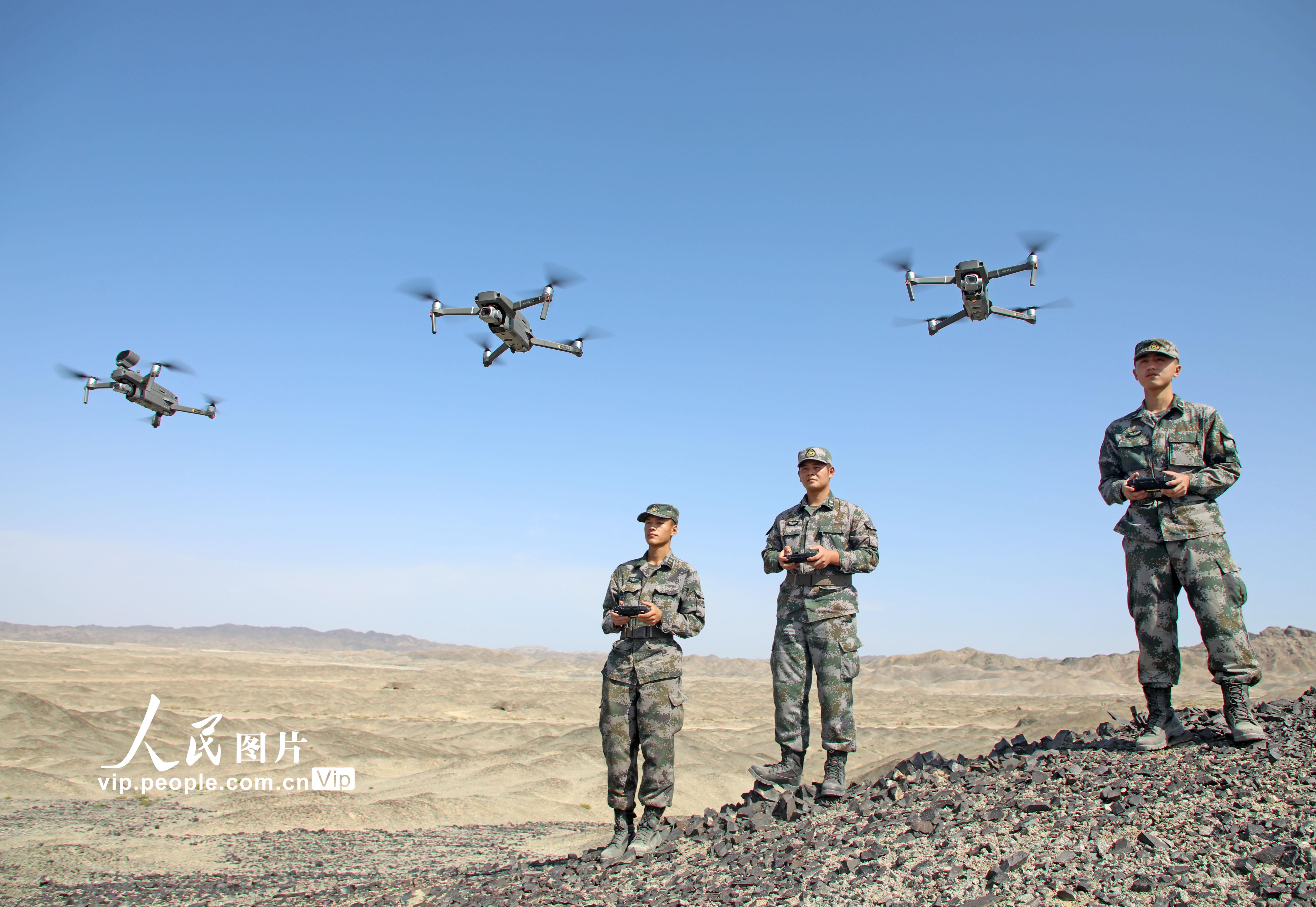 “無人機”空情模擬訓練 提升官兵“空中”偵察能力