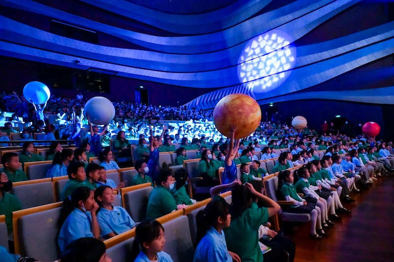 “美育芳草”國家大劇院青少年藝術節。北京市教育委員會供圖 