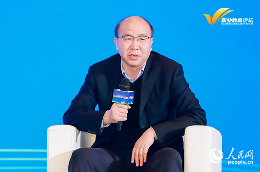 北京青年政治學院黨委常委、副校長張志斌在論壇中發言。