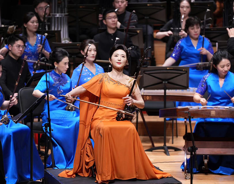 “龍騰虎躍”——中國民族音樂周開幕式音樂會在廈門舉辦。學校供圖