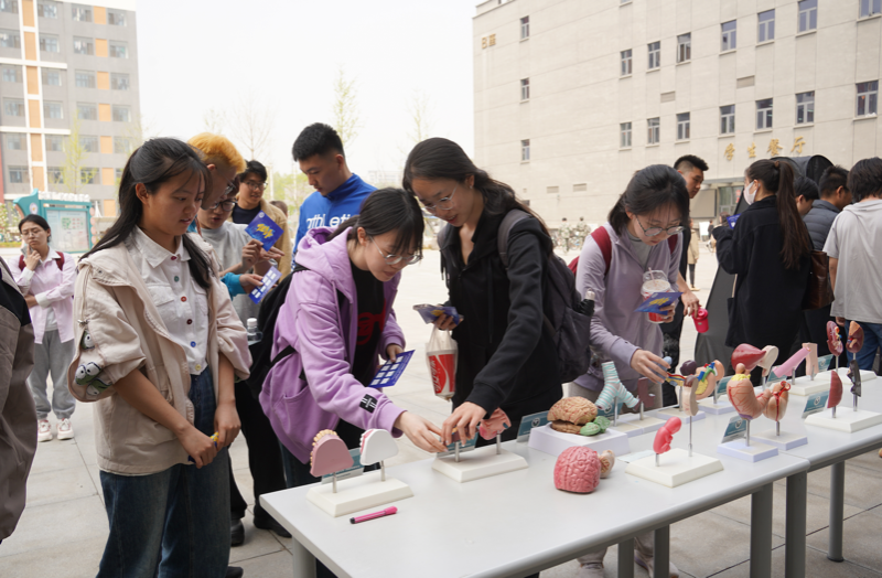 北京工商大學第一屆校園“安全文化節”啟動儀式現場。校方供圖