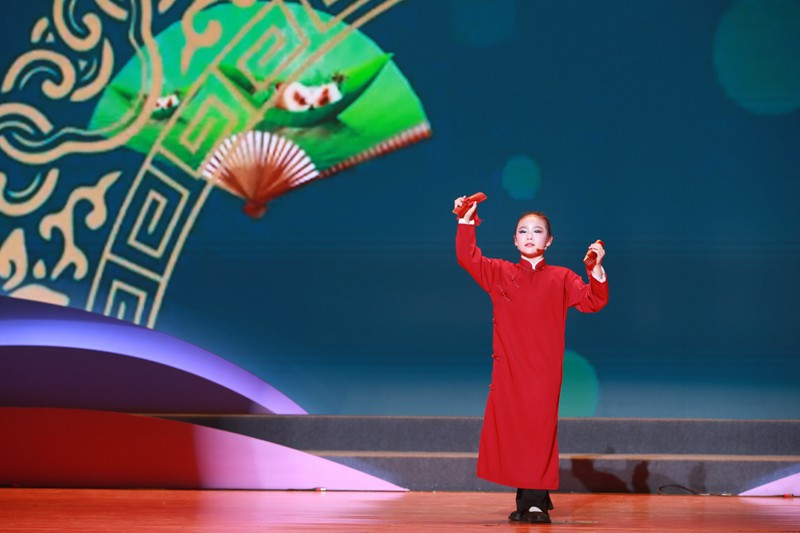 北京地壇小學第一屆夢想盛典舉行。徐鵬攝