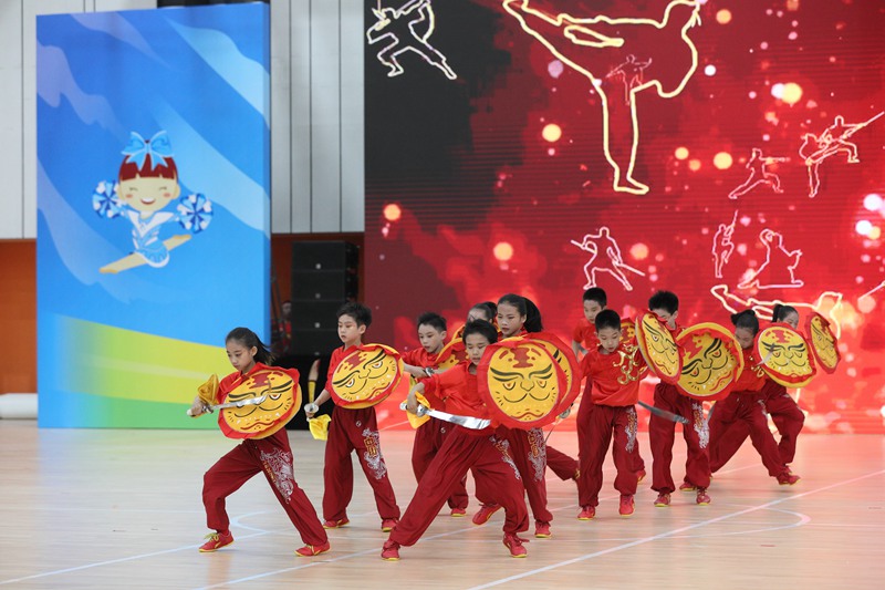 北京市中小學生陽光體育8項行動啟動。北京市教委供圖