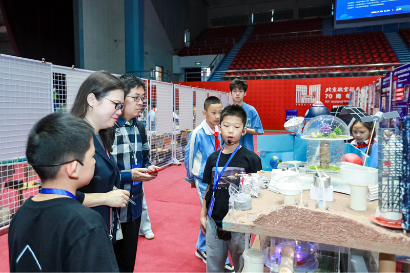 2024年全國青少年航天創新大賽北京地區決賽在北京航空航天大學舉行。校方供圖