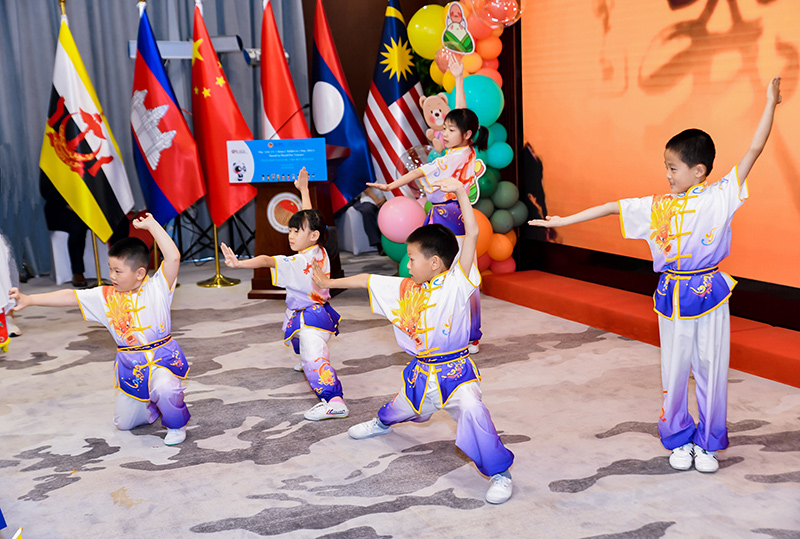 2024年中國—東盟兒童節主題交流活動現場。主辦方供圖