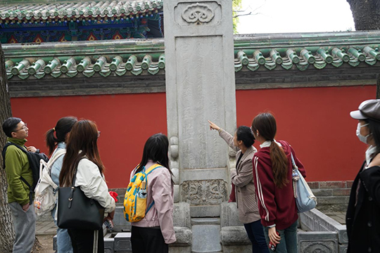 中央民族大学开展春季社会实践活动。学校供图