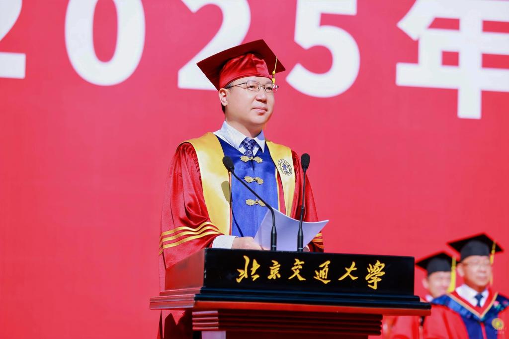 北京交通大學校長余祖俊。校方供圖