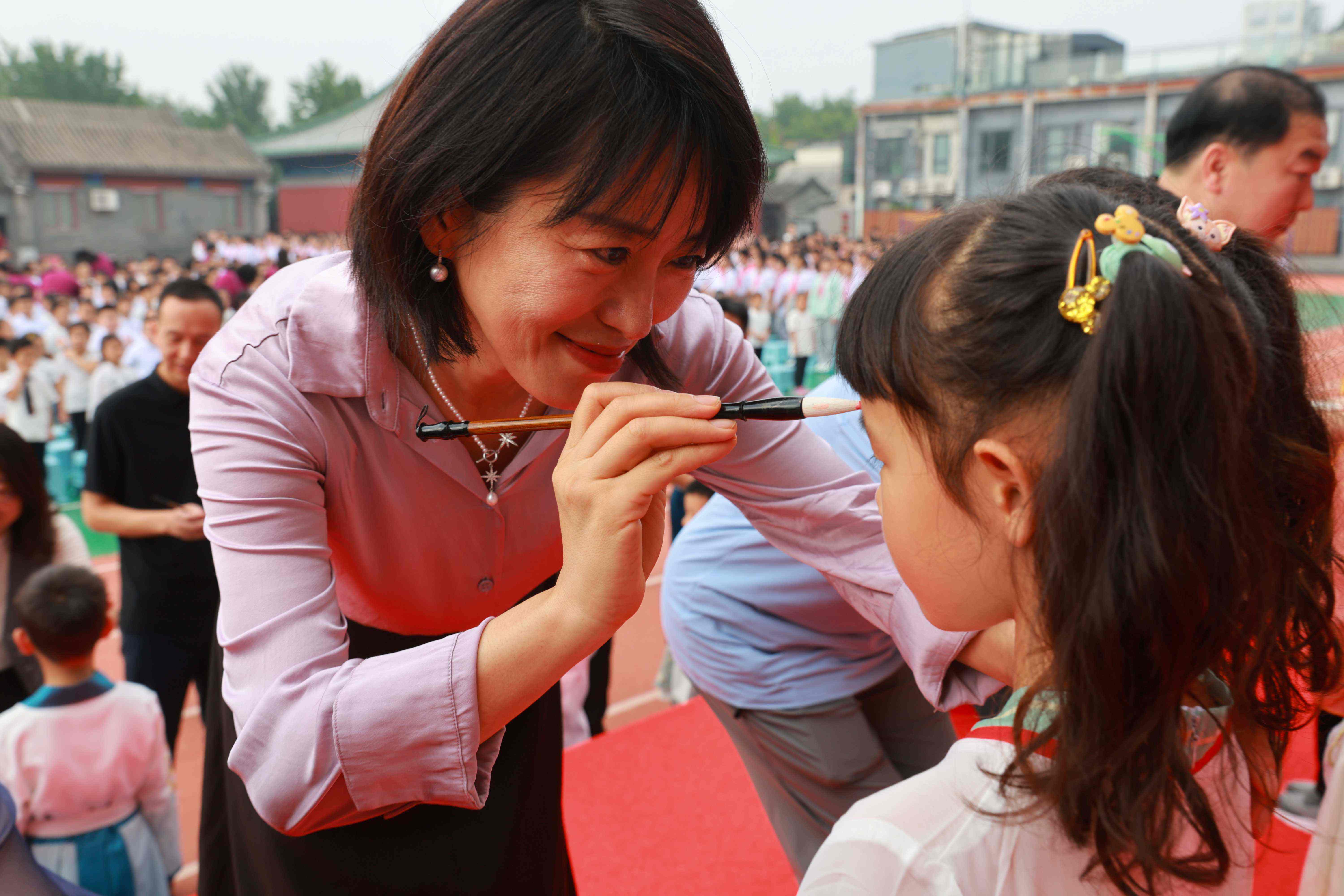 府学胡同小学举行秋季开学典礼,府学胡同小学举行秋季开学典礼