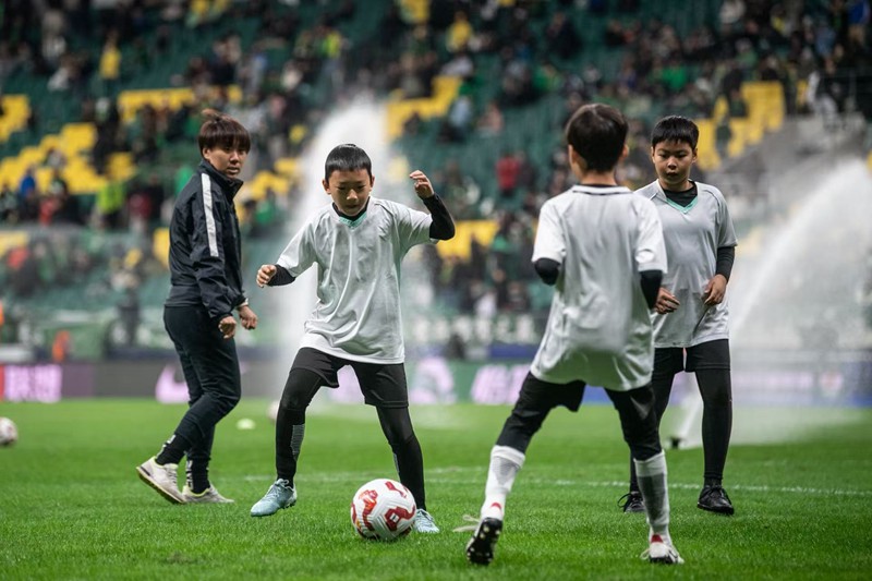 京城少年圓夢 “班超”聯賽。北京市教委供圖