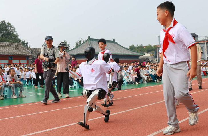 府学胡同小学举行秋季开学典礼