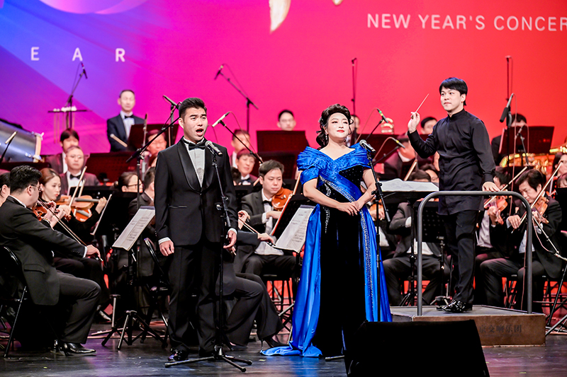 中國科學院大學首屆新年音樂會。學校供圖