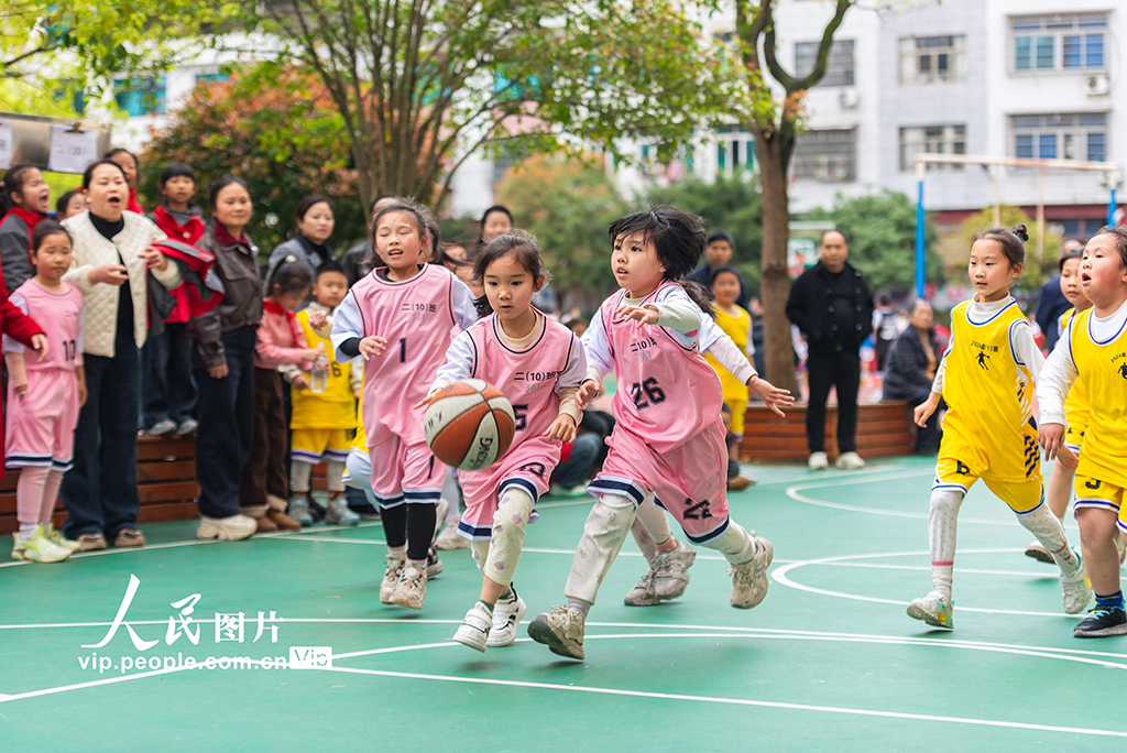 貴州天柱：籃球少年 賽場爭鋒【4】