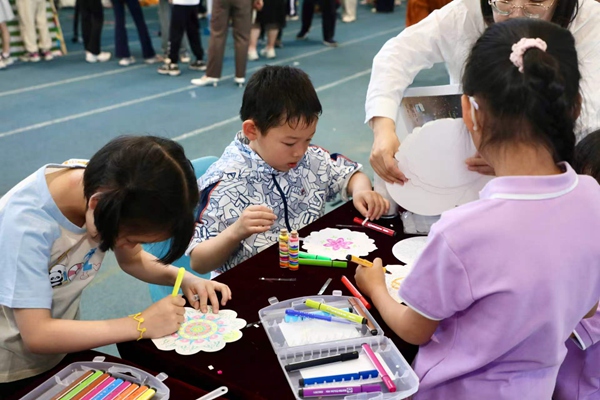 2026首都大中小學生身心健康季宣傳教育活動舉辦。北京市教委供圖