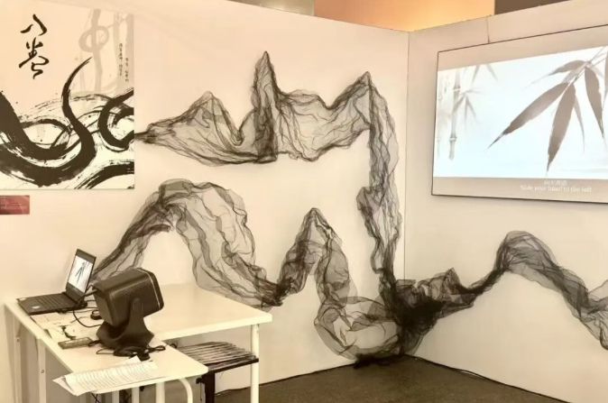 “聚光繪影”畢業作品聯展舉辦。校方供圖