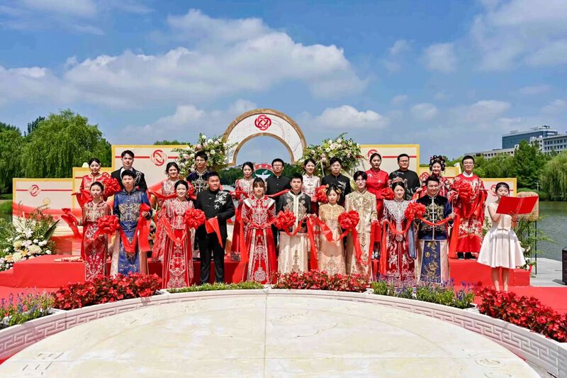 2026年北京理工大学集体婚典现场。学校供图