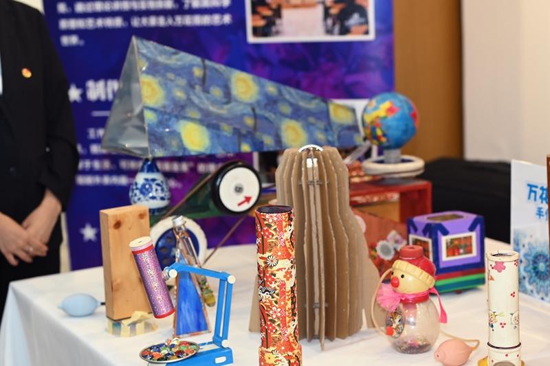 2026年北京大学生艺术节艺术作品展启幕。北京市教委供图