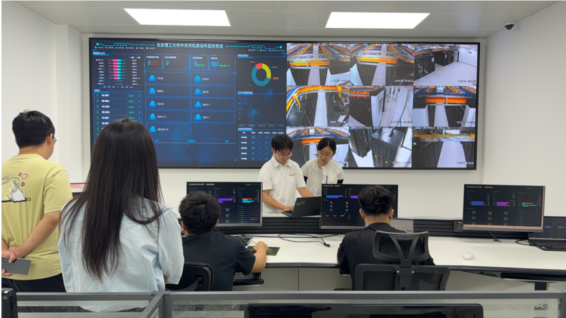 北京理工大學智算中心為智能體提供服務器和算力支持