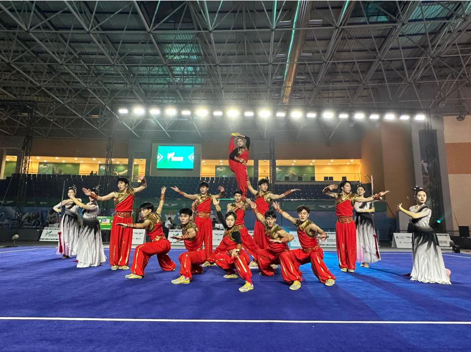 巡演团在2023世界武搏会会间演出