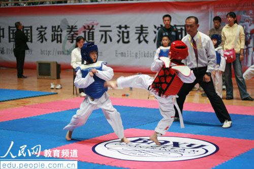 首届中小学生跆拳道比赛成功举办 (3)