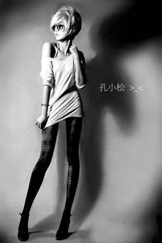 北体大美女迅速走红-网络第一美腿身材--人民网