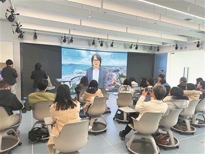 图为香港科技大学首批“AI讲师”授课场景。受访者供图