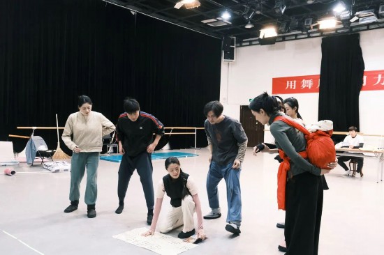 《黄蝴蝶》创排阶段