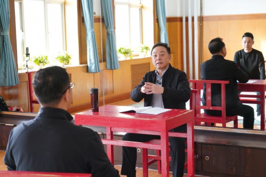 於魁智為第七屆“青研班”學員授課