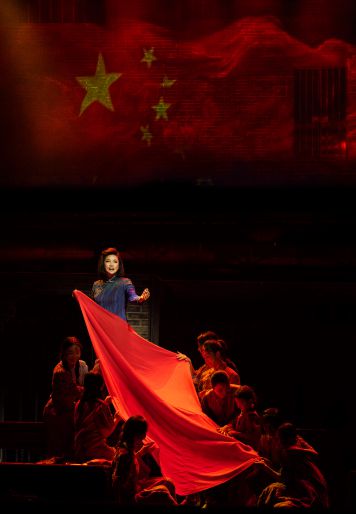 學校首部原創音樂劇《江姐》在劇院公演，向懷柔區開放觀演