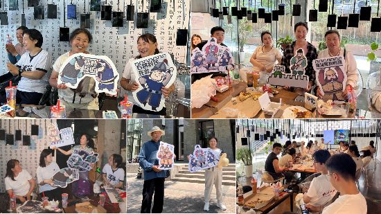 大学生与村民互访交流讨论会