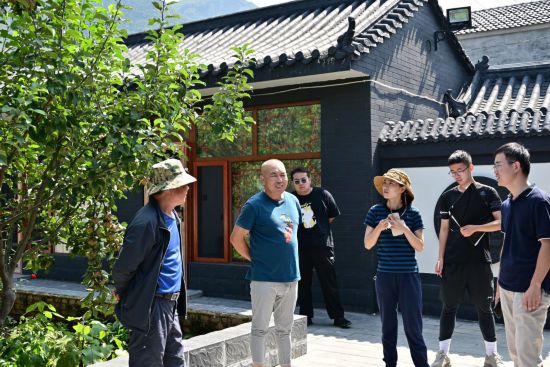 北京建筑大学专家团队在门头沟区开展传统村落农房建设现场评价工作